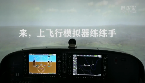 【续写更多春天的故事 走进经济特区国家级新区】来，上飞行模拟器练练手