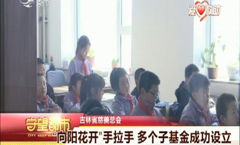 守望都市｜365bet足球网开户_bat365在哪进_外勤365登录官网省慈善总会：“向阳花开”手拉手 多个子基金成功设立