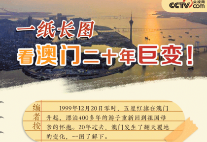 一纸长图，看澳门二十年巨变！