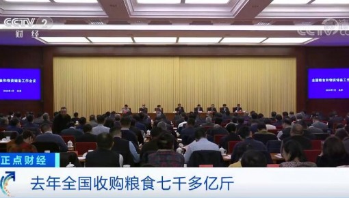 2019年全国收购粮食七千多亿斤 多措并举消化粮食不合理库存