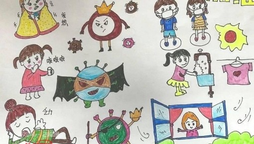 赞！护士手绘漫画 普及防疫知识